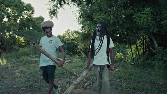 Rastafari，男士，牙买加，恐怖锁