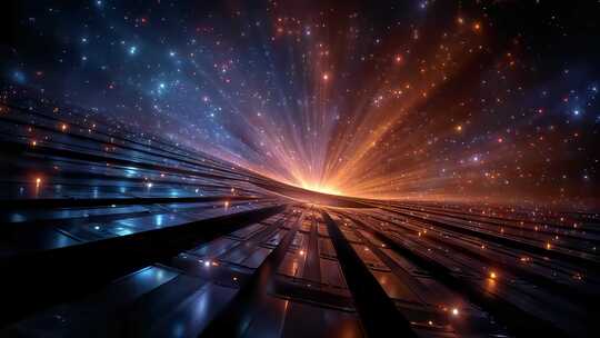 星光璀璨科技未来之路无限延伸