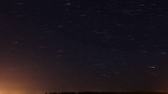 夜空中的星星