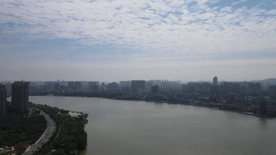 惠州沿河景观视频素材模板下载