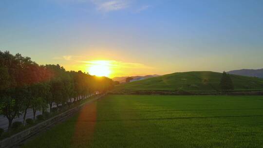 大径山乡村国家公园航拍风景