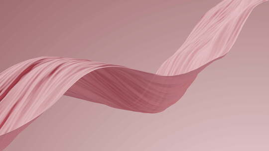 抽象柔情红丝背景奢华波浪布缎面柔和彩色面