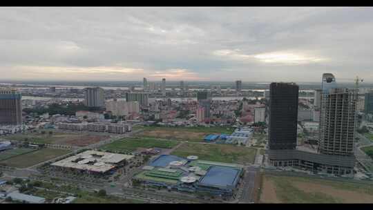 建造的城市视频素材模板下载