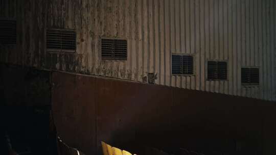 废弃的老式电影院实拍视频素材模板下载