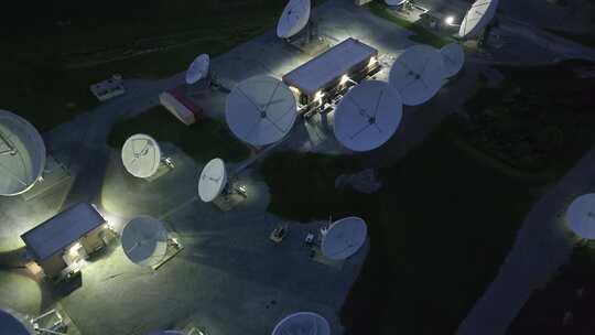 雷达站地面站大规模接收雷达视频素材模板下载