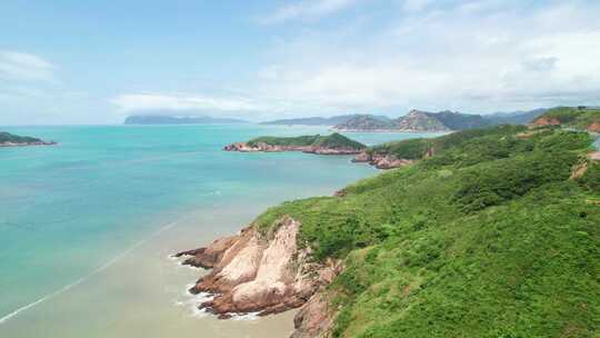 福建霞浦海边风景航拍