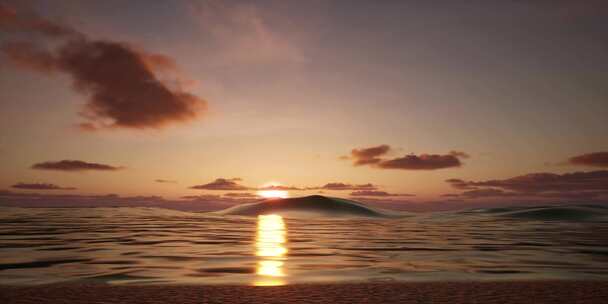 4K-傍晚过渡黄昏-UE-三维