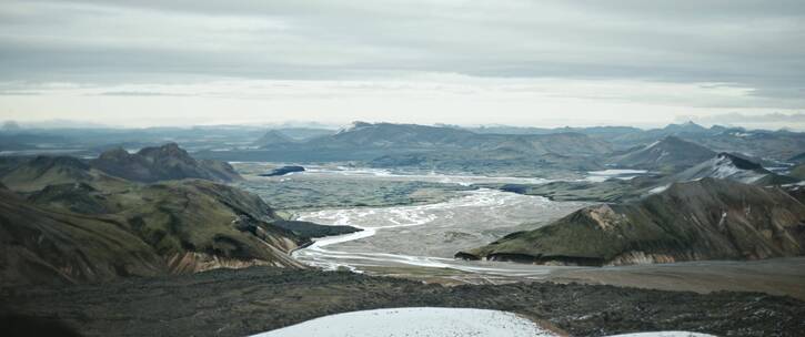 冰岛上的海洋景观