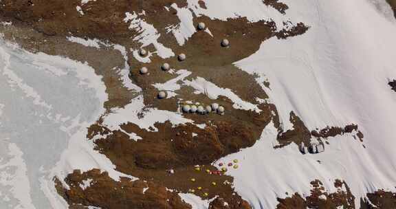 南极，营地基地，科学站，雪