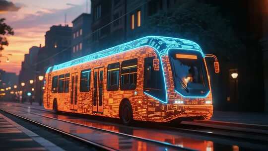 未来科技繁华智能城市