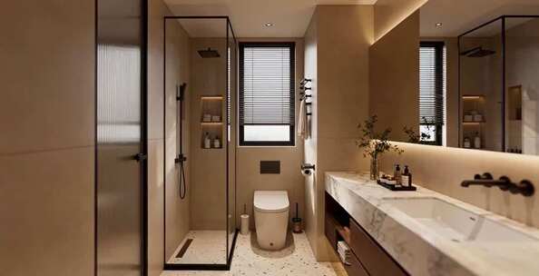 现代风格卫生间室内装修