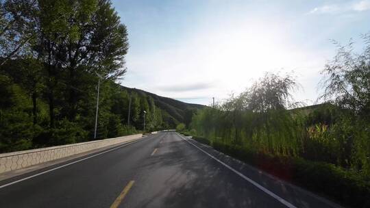 车窗外风景   开车随拍   实拍风景