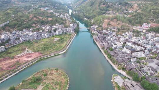 重庆山水黔江濯水古镇5A景区