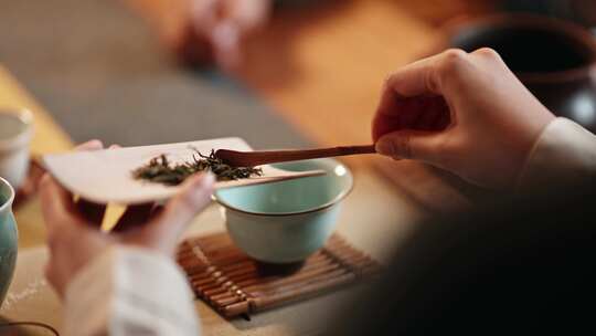 茶道茶艺视频素材模板下载