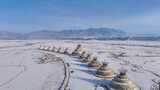 【合集】贺兰山雪景 贺兰山西麓雪景高清在线视频素材下载