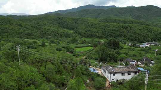 丽江大山风光航拍