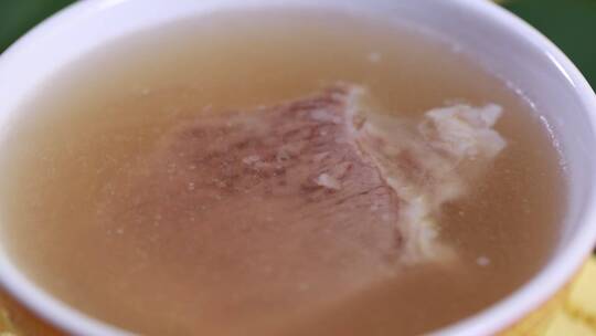 养生肉汤浓汤煲汤 (4)视频素材模板下载