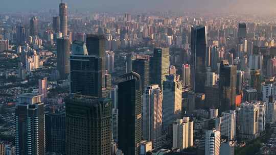 上海静安区航拍-中焦段