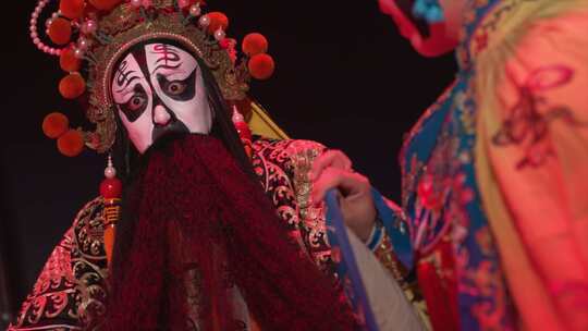传统国粹京剧戏曲表演视频素材模板下载