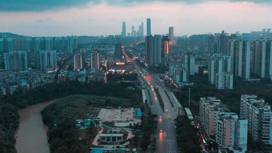 城市夜景