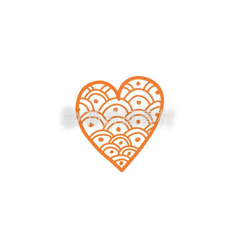 手绘爱心图案heart1