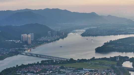 杭州富阳城市风景