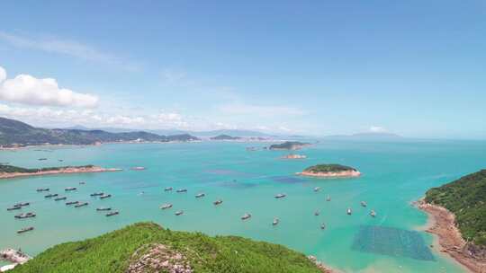 福建霞浦海边风景航拍