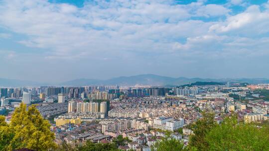 云南玉溪大景-柴家山观景台