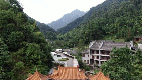 航拍贵州梵净山景区