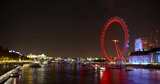 伦敦之眼夜景延时高清在线视频素材下载