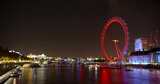 伦敦之眼夜景延时高清在线视频素材下载