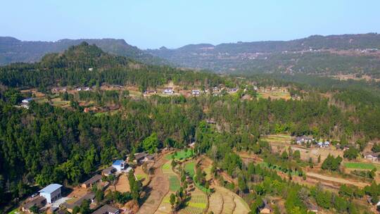 山村大山航拍