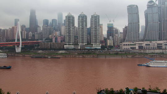 重庆大桥延时摄影视频素材模板下载
