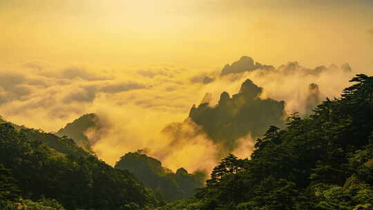 黄山云海 黄山风光