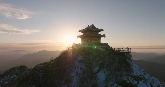 航拍河南洛阳老君山风景区宣传片