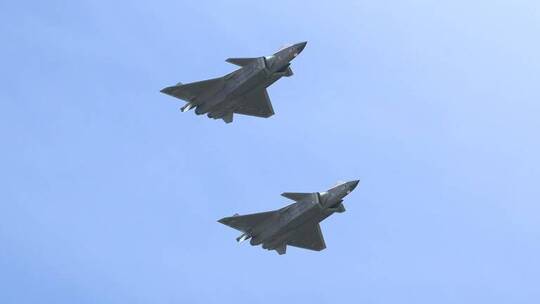 4K稳定：2022空军开放日歼20战斗机