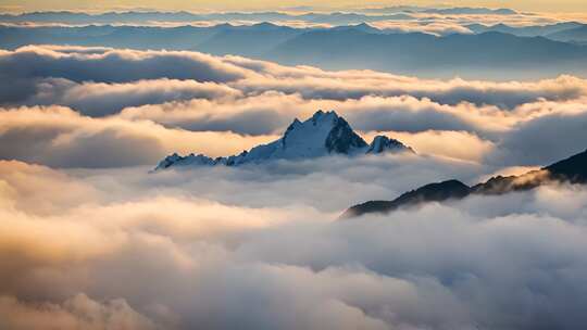 云海日出 山峰日出