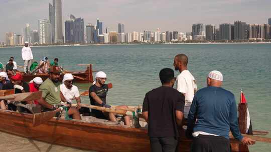 阿联酋迪拜划船比赛