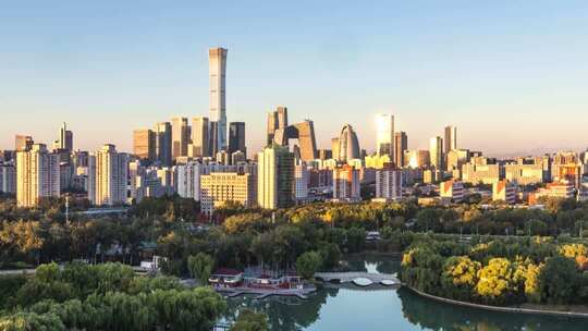 【8K】红领巾公园日出光影