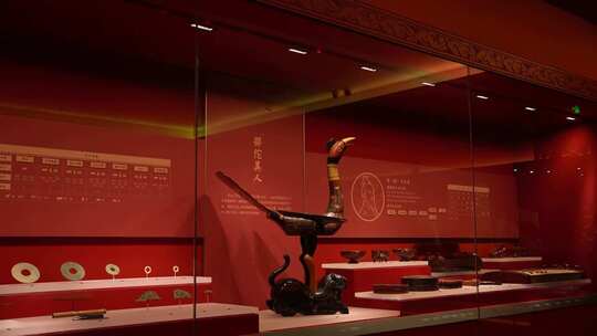 荆门历史文化博物馆视频素材模板下载