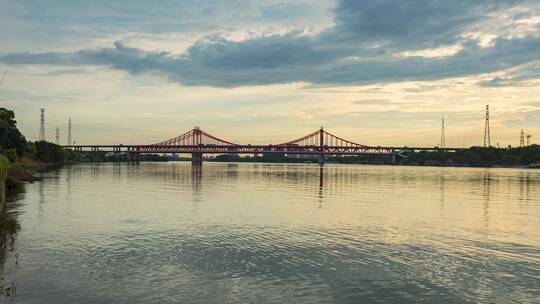 东莞东江大桥延时风景