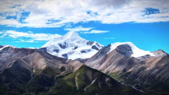 那曲色尼区桑丹康桑雪山