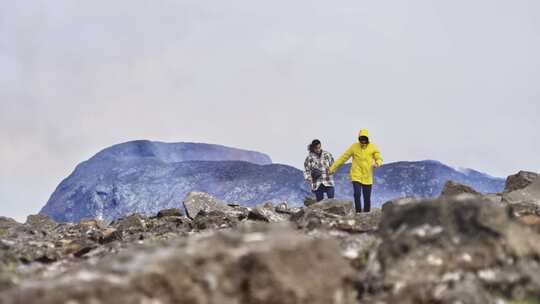 火山，喷发，熔岩，冰岛