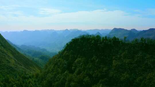 卡斯特地貌 山谷 大山