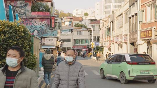 【原创】沙坡尾 街道 行人 生活气息