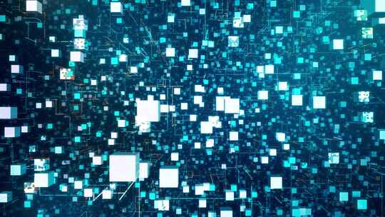 3D区块链网络：未来蓝色电路中的发光线