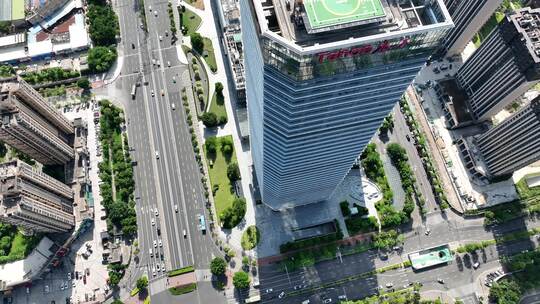 福建省福州市晋安区东二环泰禾广场航拍