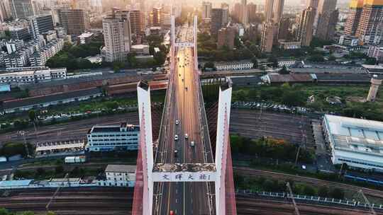 杭州文晖大桥视频素材模板下载