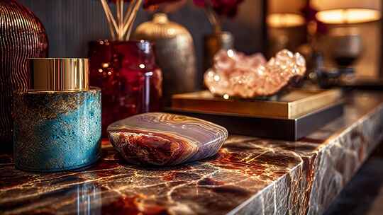 家居装饰摆件特写