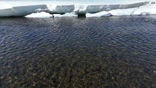 春暖河开冰河流水